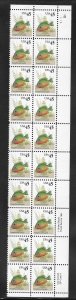 #2481 MNH Plate Block Strip of 20