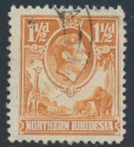 Northern Rhodesia  SG 30  SC# 30 Used   see detail and scan