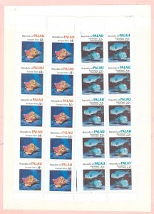 Palau #75a-76b Mint (NH) Single (Complete Set)
