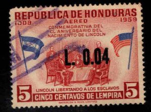 Honduras  Scott C345 Used airmail stamp expect similar cancels