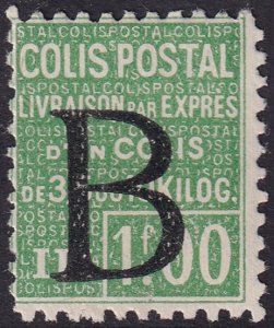 France 1936 Yt 105 parcel post MH* B overprint