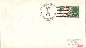 United States South Carolina New Ellenton Rur. Sta. Aiken 1963 4-bar  1953-19...