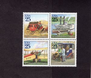 2434-2437 UPU Congress, MNH block/4