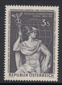 Austria 667 Mercury mnh