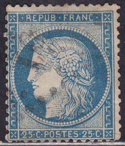 France 58 Ceres 25c 1871