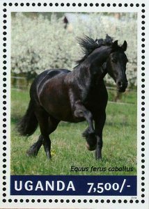 Horse Stamp Domestic Animals Equus Ferus Caballus Souvenir Sheet MNH #3304/Bl467