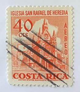 Costa Rica 1967 Scott C458 used - 40c, Church of St. Raphael, Heredia