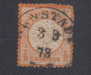 Germany - 1872 - SC 3 - Used - CDS