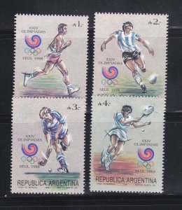 Argentina 1625-1628 Set MNH Sports, Olympics