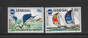 FISH - SENEGAL #419-20  SPORT FISHING  MNH