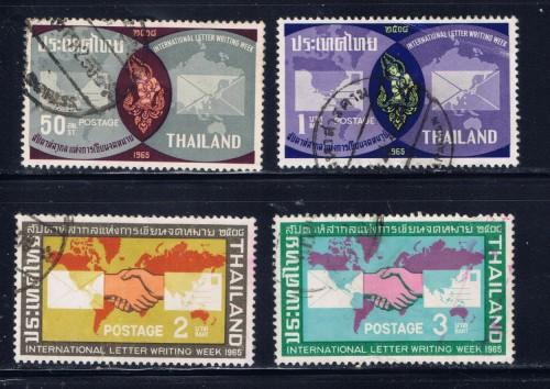 Thailand 431-34 Used 1965 set 