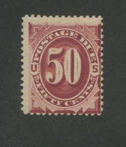 1891 United States Postage Due Stamp #J28 Mint Never Hinged Fine OG Certified