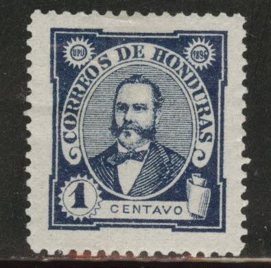 Honduras  Scott 95 MH* 1893 President Arias stamp