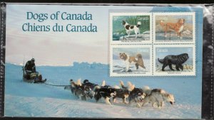 1988 Dogs of Canada - Postal Thematic Presentation Stamps / Postage Pack #40