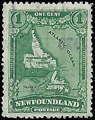 NEWFOUNDLAND   #145 USED (8)