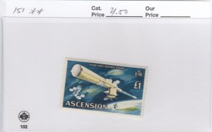 Ascension 151 Space Station mnh