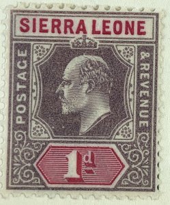 AlexStamps SIERRA LEONE #65 XF Mint 