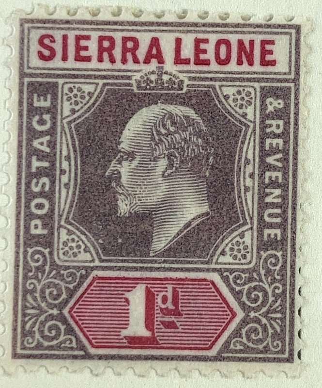 AlexStamps SIERRA LEONE #65 XF Mint 