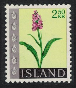 Iceland Orchid Wild Flowers 1968 MNH SG#447