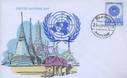 THAILAND - UNITED NATIONS DAY - Overseas Mailers