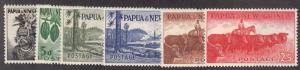 Papua New Guinea - 1958-60 - SC 139-45 - LH - Short set - No 140,146