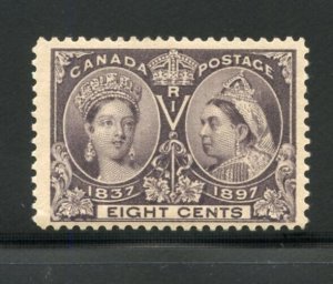 CANADA SCOTT #56 8c QUEEN VICTORIA JUBILEE F/VF MINT NEVER HINGED-SCOTT $300.00