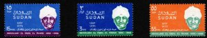 SUDAN Scott 206-208 MH* set