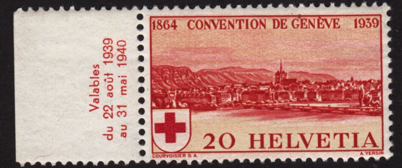 Switzerland 268 Founding of the Intl. Red Cross Society 1939