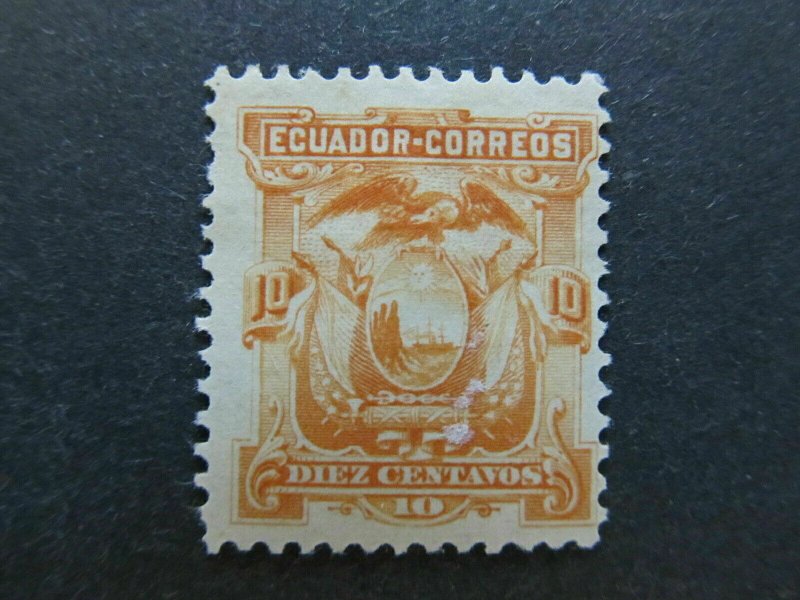 A4P46F50 Ecuador 1881 10c mh* 