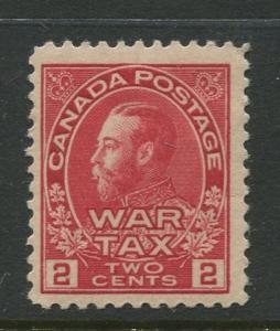 Canada - Scott MR1 - Admiral Issue -War Tax - 1915 - MH -  Single 2c Stamp