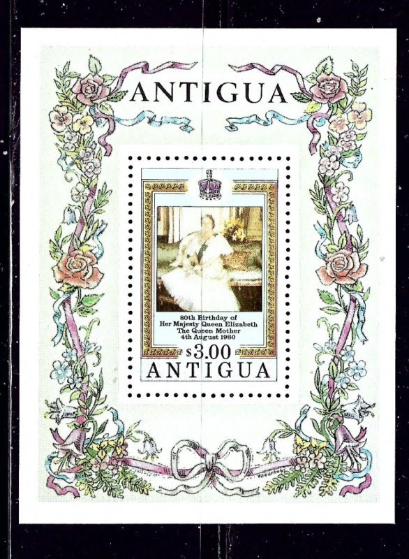 Antigua 586 MNH 1980 Queen Mother Birthday    (ap1849)