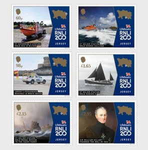 Jersey - Postfris/MNH - Complete set RNLI 2024