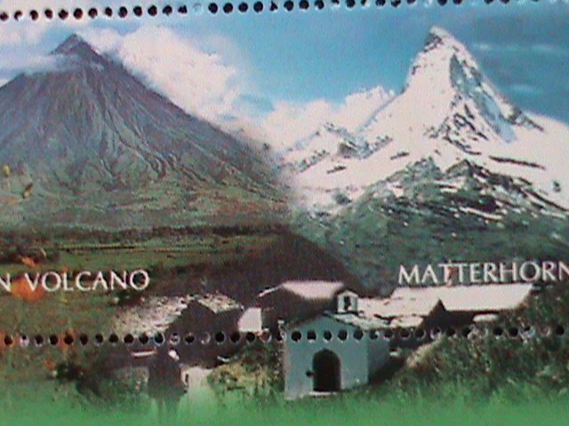 ​PHILIPPINES-2001-150TH YEARS-RELATIONSHIP WITH SWITZERLAND MNH S/S VERY FINE