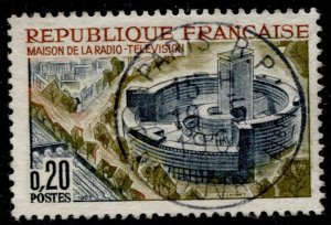 France #1079 Radio and Television Centre Paris Used CV$0.30