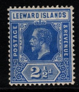 LEEWARD ISLANDS SG50a 1914 2½d DEEP BRIGHT BLUE MTD MINT