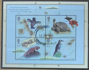 GB MINIATURE SHEET 2009  'DARWIN’ SGMS2904  USED