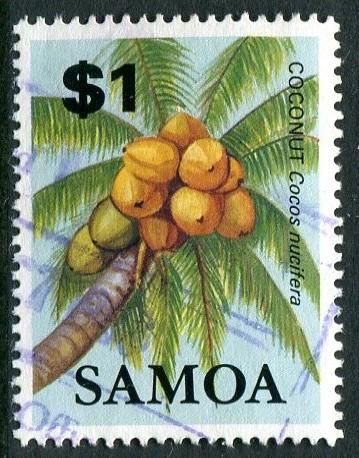 SAMOA 1983 - $1 USED