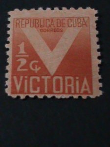 ​CUBA-SC#RA5-VICTORY-MH-VF-82 YEARS OLD-HARD TO FIND- WE SHIP TO WORLDWIDE