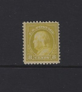 UNITED STATES - #508 - 8c BENJAMIN FRANKLIN MINT STAMP (1917) MLH