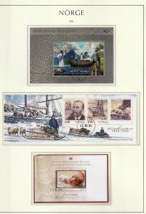 NORWAY 2003/4 Used+Sheets on Pages  (Aprx 50+Items)GOY 93 