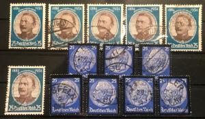Third Reich: Small Lot ex 1934 CDS