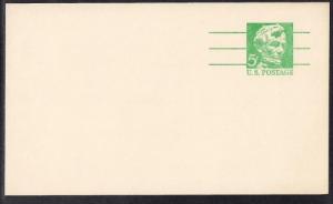 UX55 5 cent  Lincoln Postal Card mint NH VF