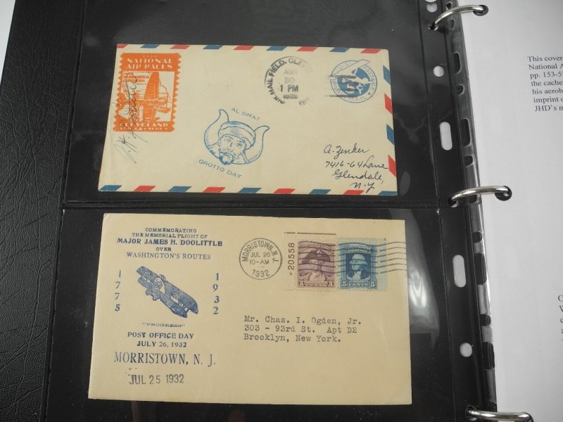 AIRMAILS, Topical Collection of Stamps, Covers & others in stock pages(2 Lightho