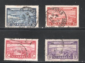 French Morocco #C14, C16-8    VF, Used, CV $4.55 .....  2190206