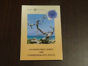 Cyprus 1995 Commemorative Issues Official Book MNH VF