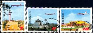 Jet Airlines, Taiwan stamp SC#C84-C86 Used set