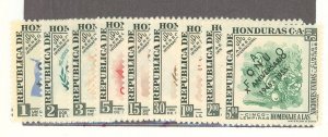 Honduras #C241-C249  Single (Complete Set)