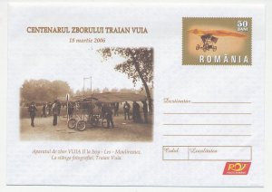 Postal stationery Romania 2006 Traian Vuia - Aviation pioneer