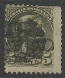 Canada 38 used pulled perfs (2204 163)