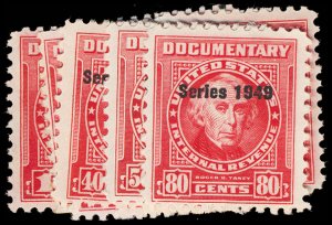 U.S. REV. DATED REDS R511-22  Mint (ID # 114265)